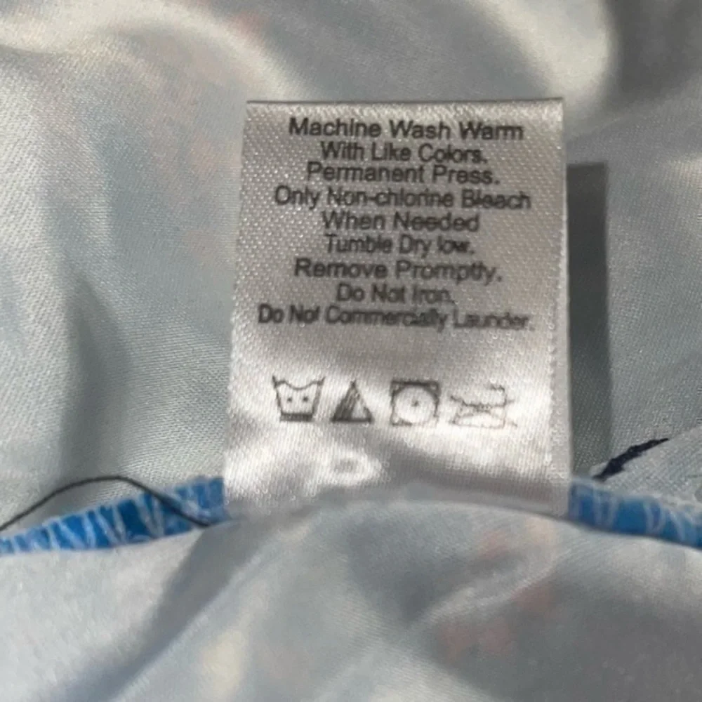 Burnside Blue Tropical Print Swim Trunks . Size XL - NWT